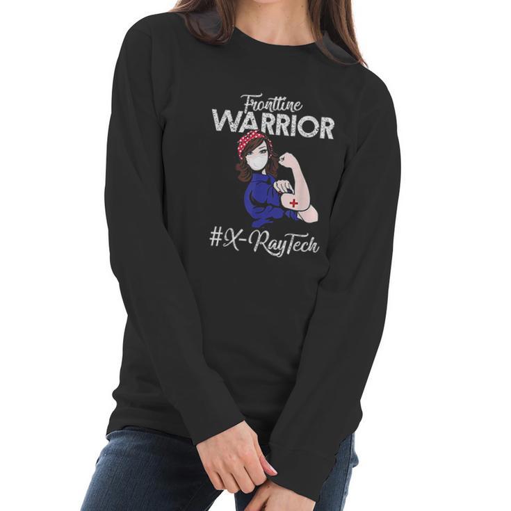 Vintage Frontline Warrior X Ray Tech Xmas Gift For Women Women Long Sleeve Tshirt