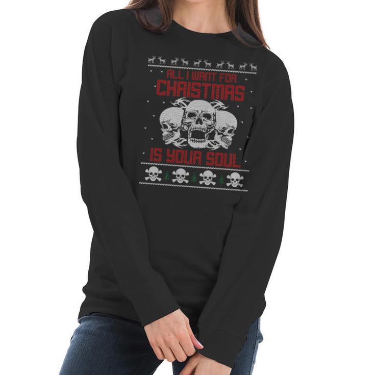 All I Want For Christmas Is Tour SoulWomen Long Sleeve Tshirt