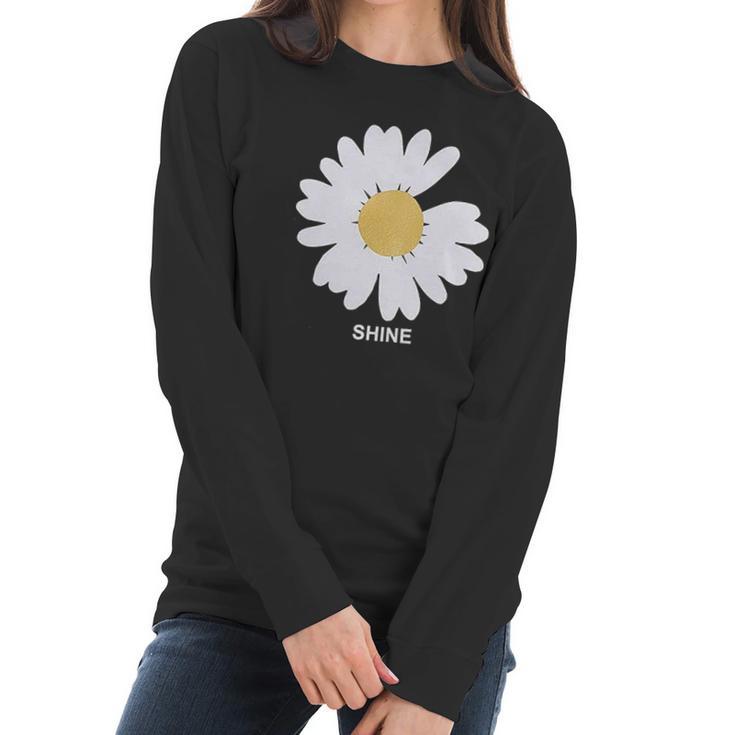 Yikeyo Daisy Shine Women Long Sleeve Tshirt