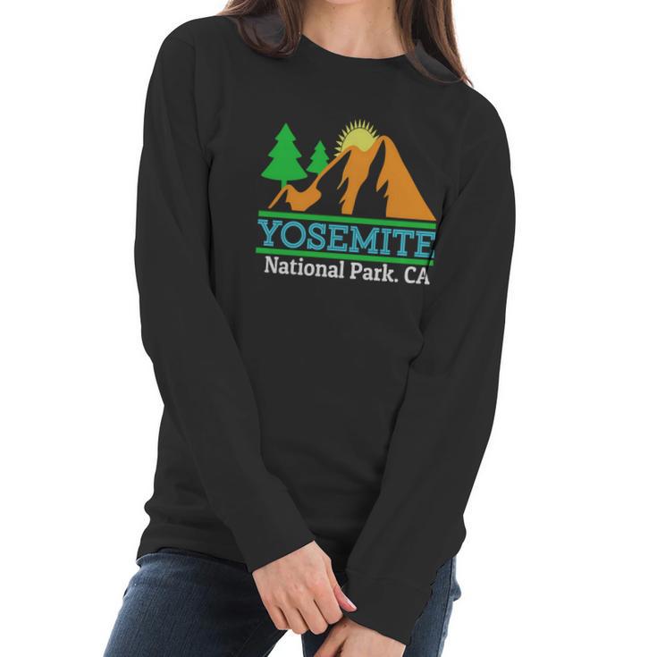 Yosemite National Park GraphicShirt- Men Women Women Long Sleeve Tshirt