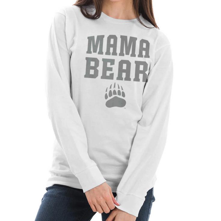 Montana Grizzlies Mama Bear Apparel Women Long Sleeve Tshirt