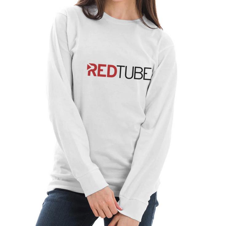 Red Tube Womens T-Shirts Women Long Sleeve Tshirt