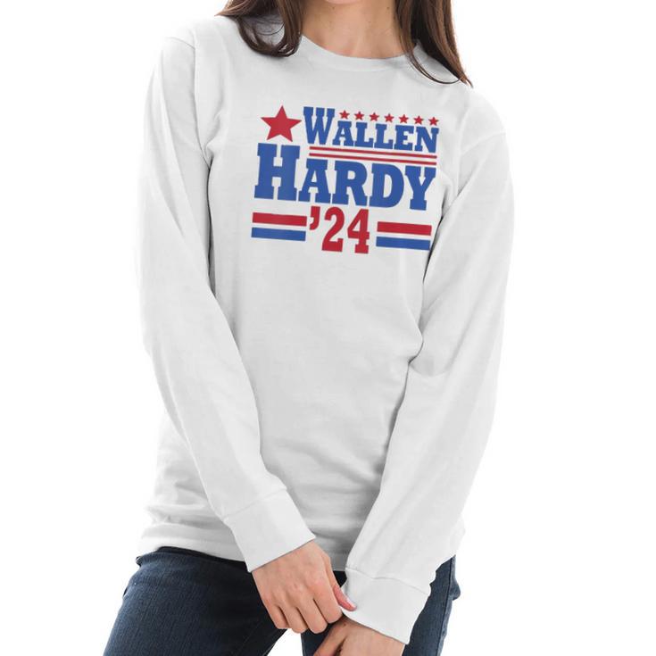 Womens Wallen Hardy 24 Women Long Sleeve Tshirt