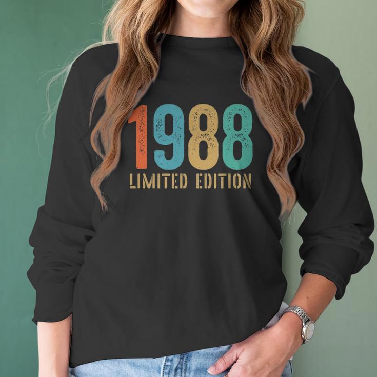 33 Years Old Men Women Limited Edition Birthday Decorations Women Long Sleeve Tshirt