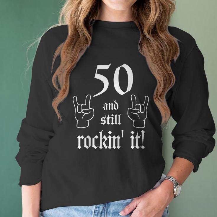 50Th Birthday Vintage Made In 1969 Women Long Sleeve Tshirt