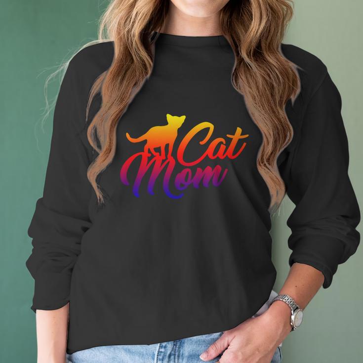 Aspca Cat Mom Gift Women Long Sleeve Tshirt