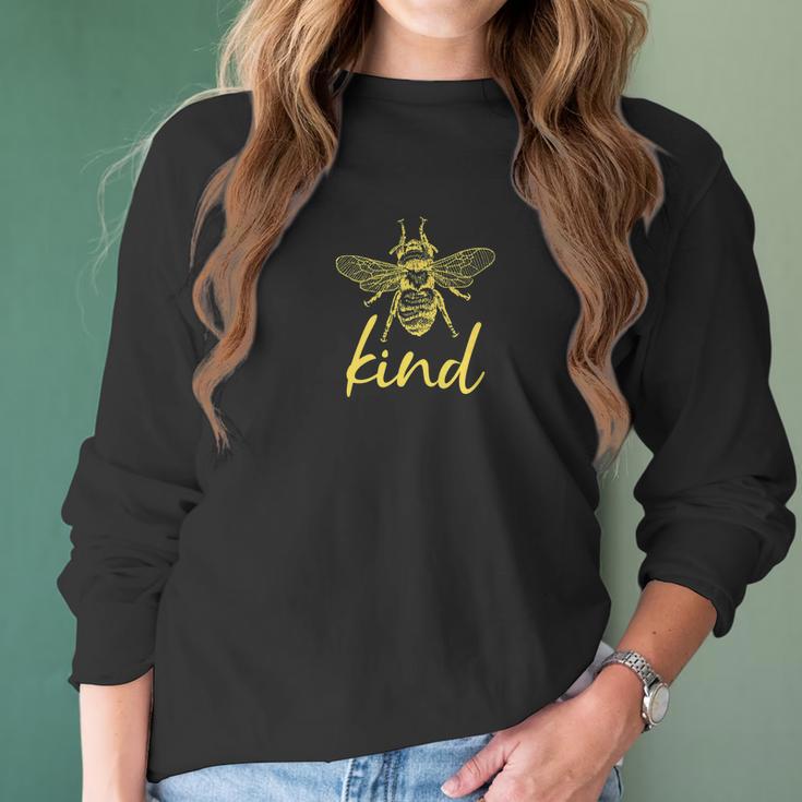 Bee Kind Bee Keeping Honey Bee Vintage Top Women Long Sleeve Tshirt