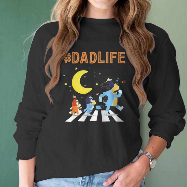 Blueys Dad Life Family Lover In My Life Fathers Day Gift Men Women T-Shirt Graphic Print Casual Unisex Tee Women Long Sleeve Tshirt