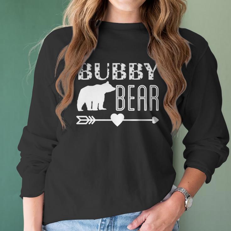 Bubby Bear Christmas Mothers Day Birthday Gift Women Long Sleeve Tshirt