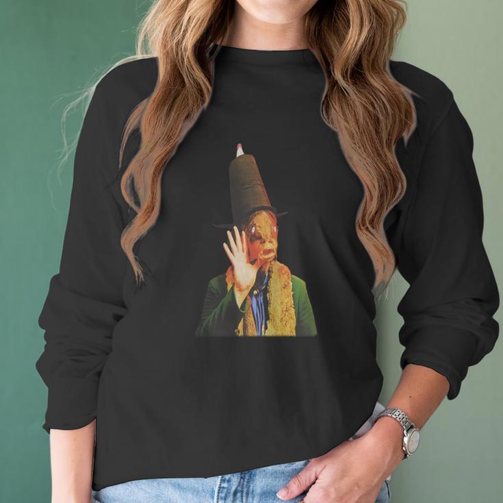 Captain Beefheart Trout Face Covering Replica Women Long Sleeve Tshirt