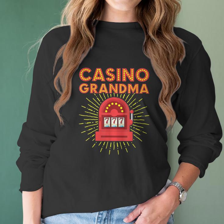 Casino Grandma Classic Women Long Sleeve Tshirt