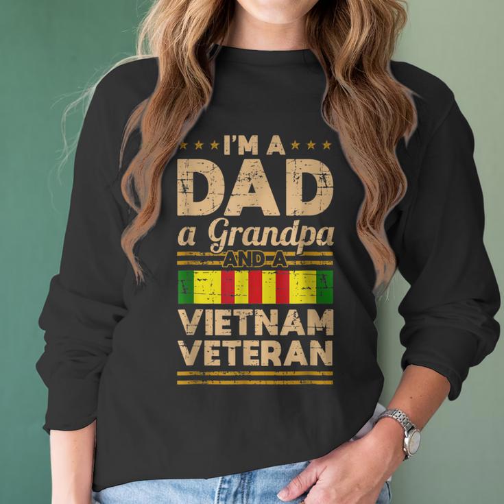 Mens Dad Grandpa Vietnam Veteran Vintage Mens Gift Men Women T-Shirt Graphic Print Casual Unisex Tee Women Long Sleeve Tshirt