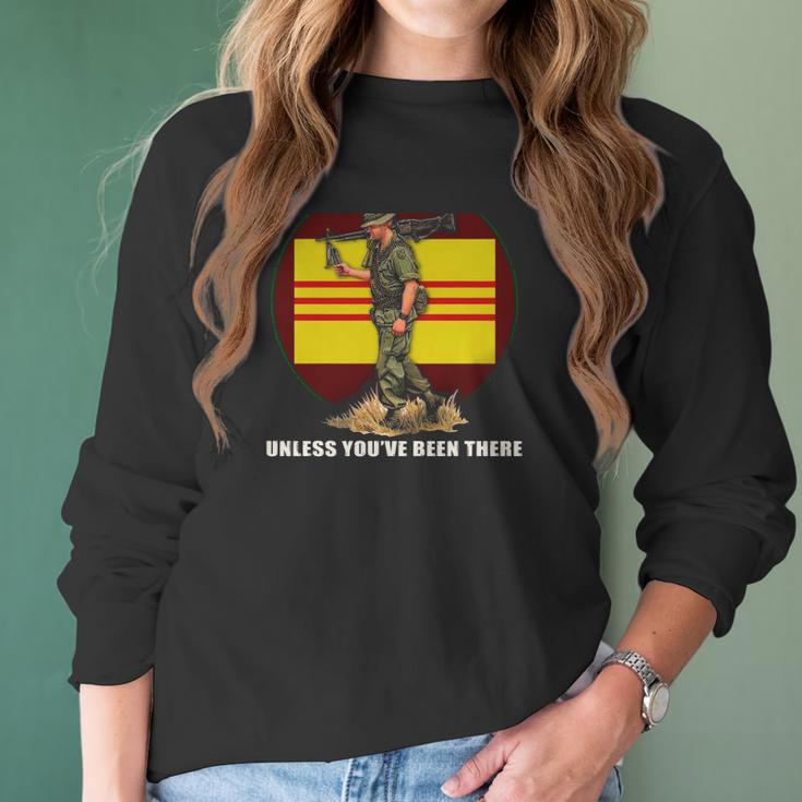 Dont Mean Nuthin Unless Youve Been There Vietnam Veterans Day Women Long Sleeve Tshirt