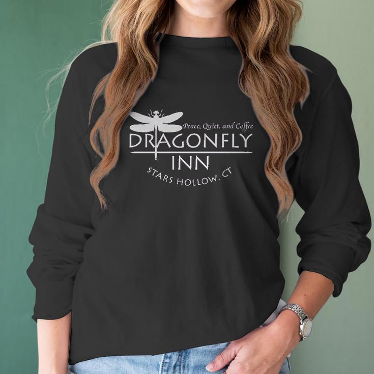 Dragonfly Inn Gilmore Girls Junior Women Long Sleeve Tshirt