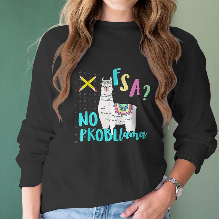 Fsa No Probllama Women Long Sleeve Tshirt