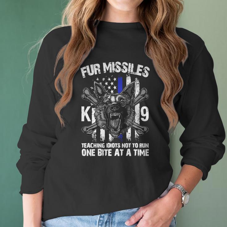 Fur Missile K9 Shirt - Shirt Women Long Sleeve Tshirt