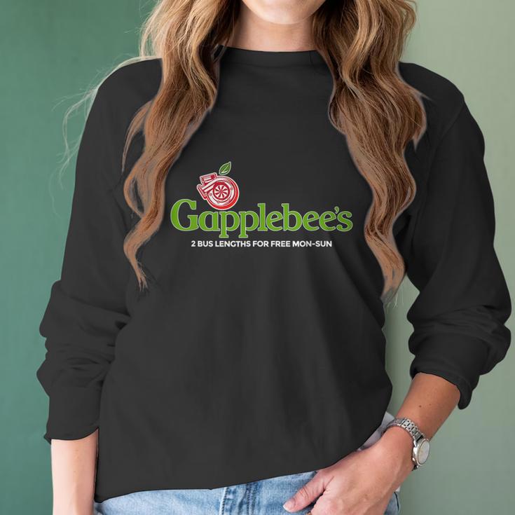 Gapplebees Drag Racing Gapped American Muscle Gift Women Long Sleeve Tshirt