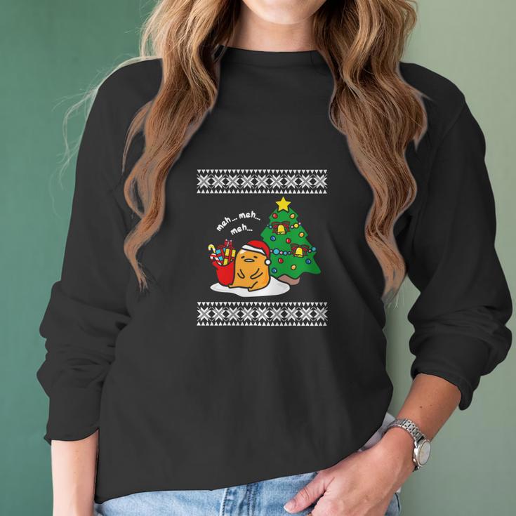 Gudetama Ugly Christmas Women Long Sleeve Tshirt