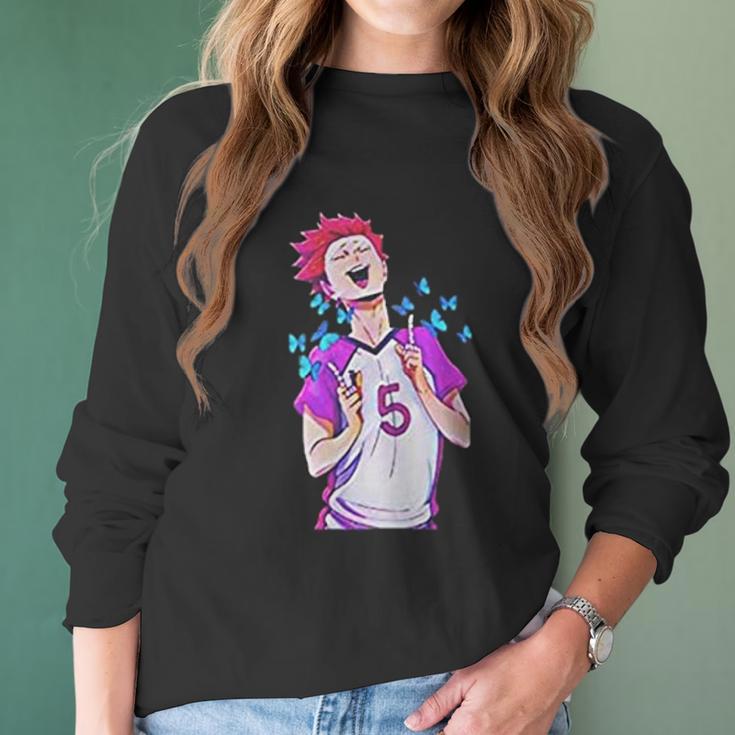 Haikyuu Butterfly Women Long Sleeve Tshirt