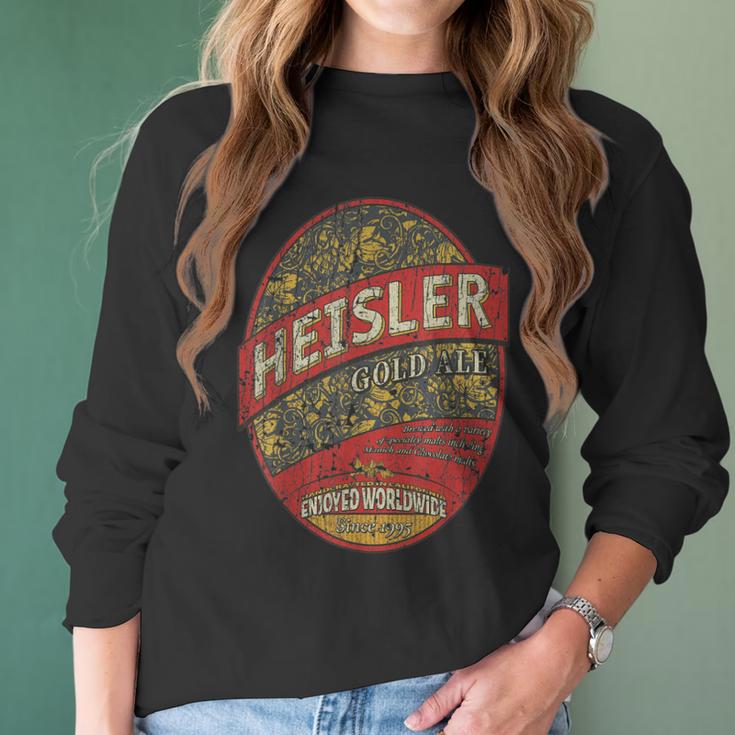 Heisler Gold Ale Beer 1995 Women Long Sleeve Tshirt