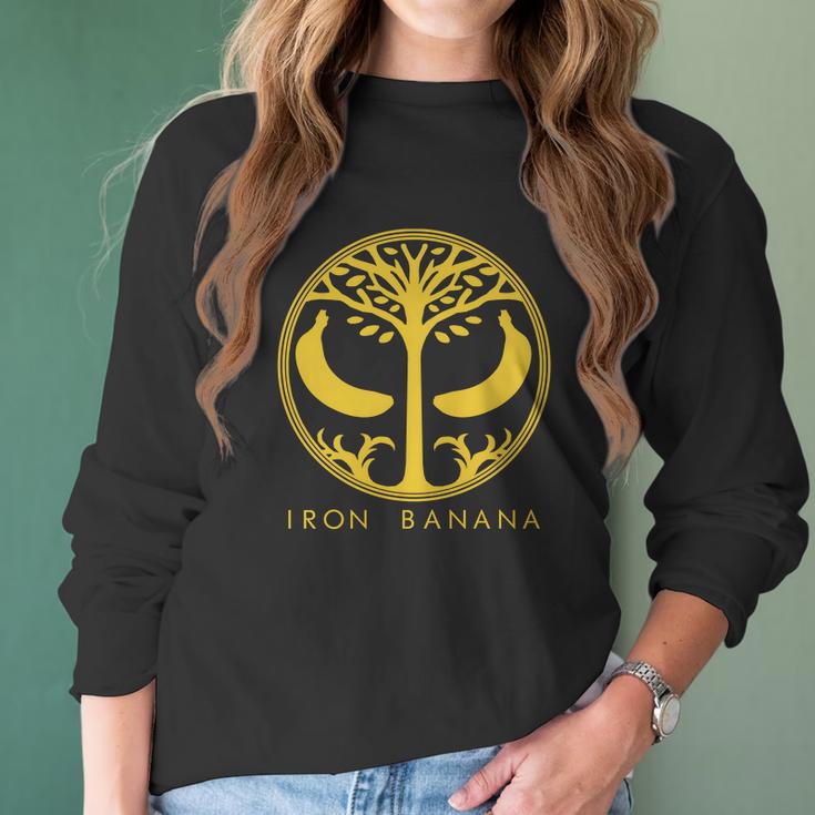 Iron Banana Destiny Iron Banner Banana Lord Saladin Crucible Video Game Women Long Sleeve Tshirt