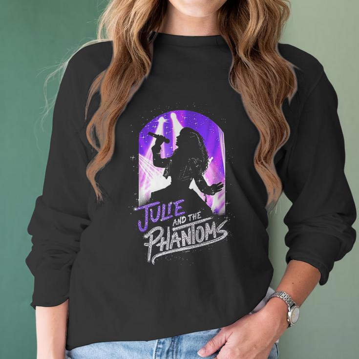 Julie And The Phantoms Julie Silhouette Funny Gifts For Mom Mothers Day Women Long Sleeve Tshirt