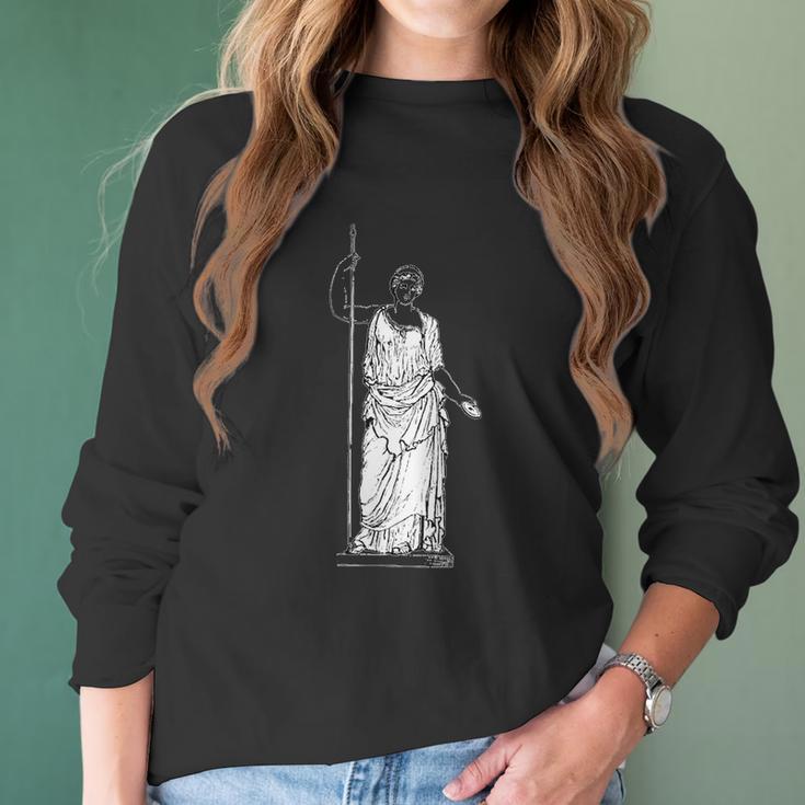 Juno Roman Goddess Design Women Long Sleeve Tshirt