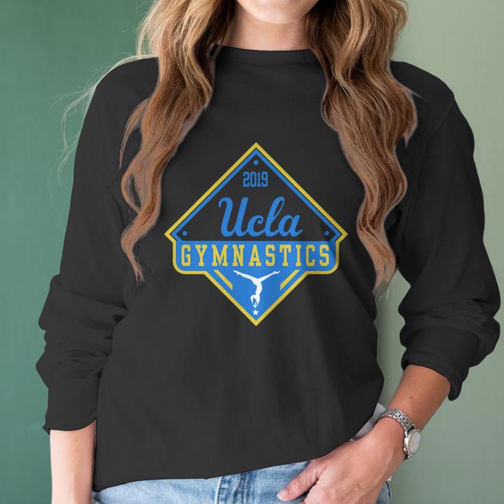 Kids Ucla 2019 Womens Gymnastics T-Shirt For Kids Women Long Sleeve Tshirt