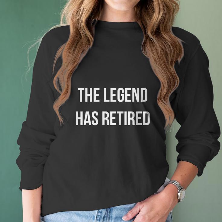 The Legend Has Retired By Mariteas----Zsutitq Women Long Sleeve Tshirt