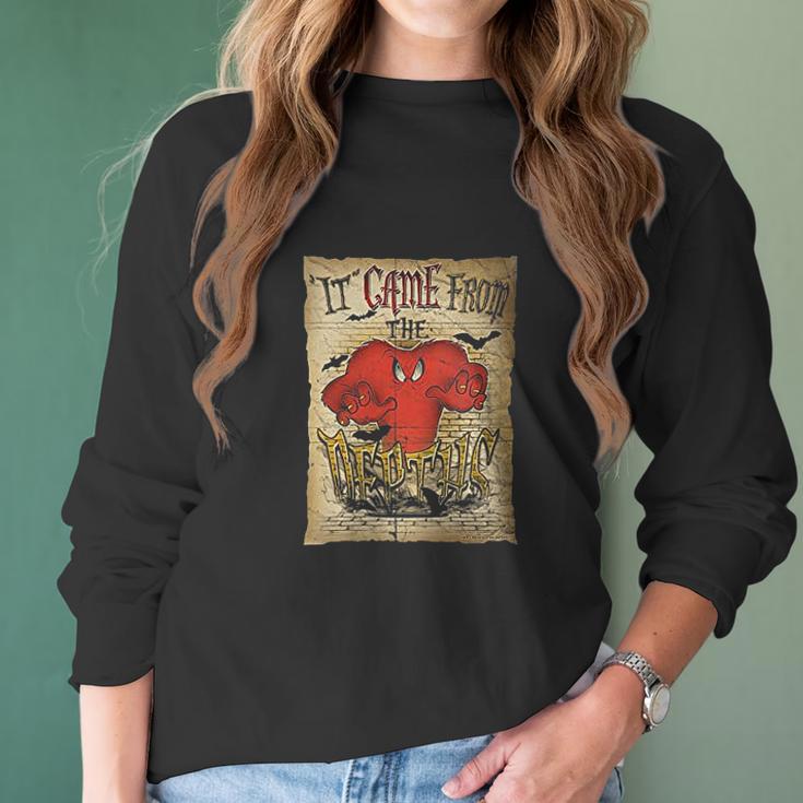 Womens Looney Tunes The Depths Women Long Sleeve Tshirt