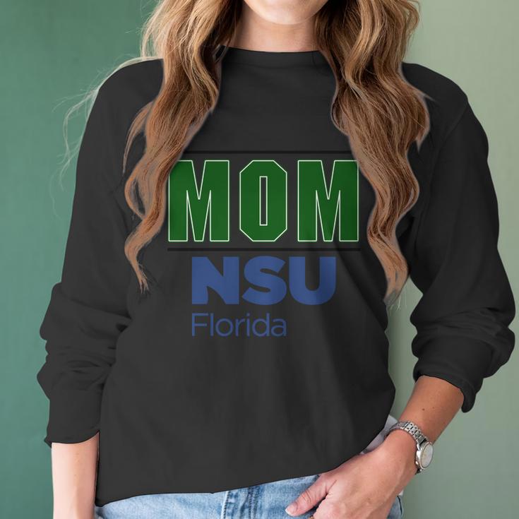 Nova Southeastern University Proud Mom Parents Day 2020 Women Long Sleeve Tshirt