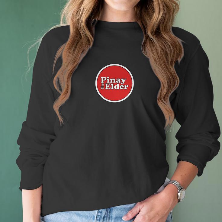 Pinay The Elder Funny Ate Sister Old Philippines Women Long Sleeve Tshirt