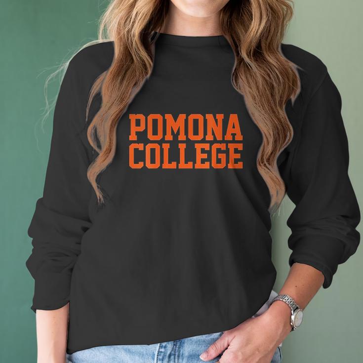 Womens Pomona College Sagehens Ncaa Women Long Sleeve Tshirt