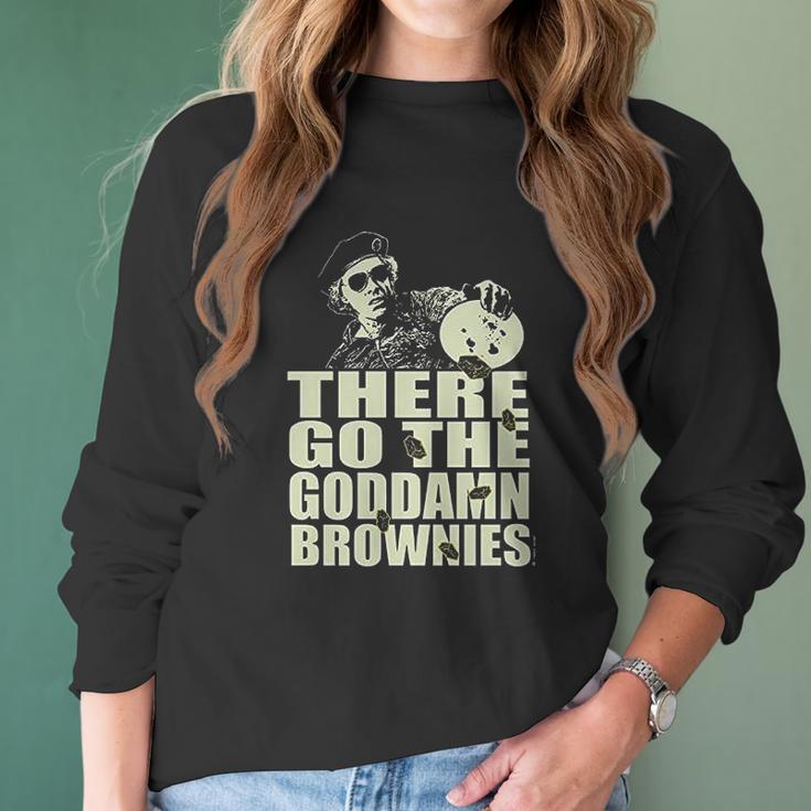 There Go The Goddamn Brownies Women Long Sleeve Tshirt