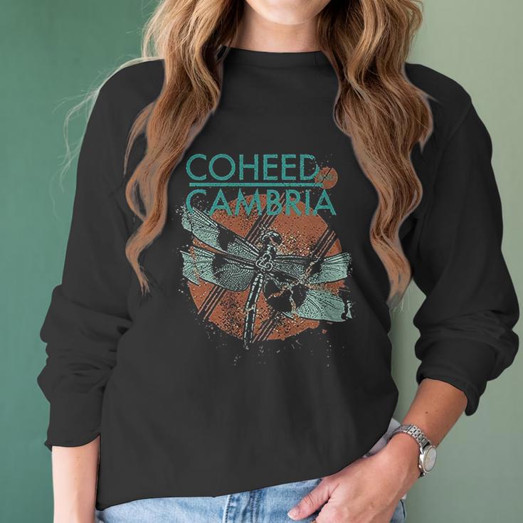 Rock Off Coheed And Cambria Dragonfly Women Long Sleeve Tshirt