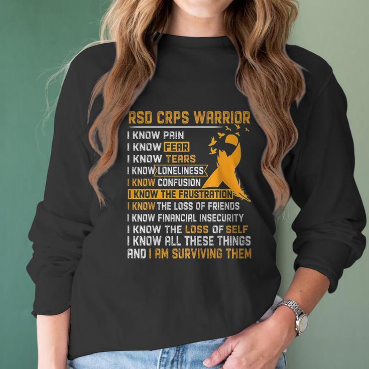 Rsd Crps Warrior For Women Men Women Long Sleeve Tshirt