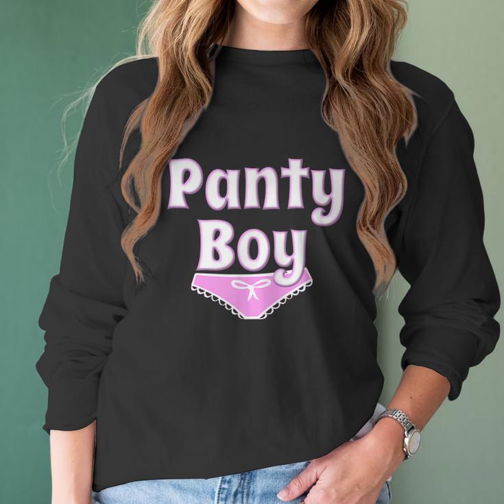 Sissy Panty Boy Sub Bdsm Submissive Little Fetish Women Long Sleeve Tshirt