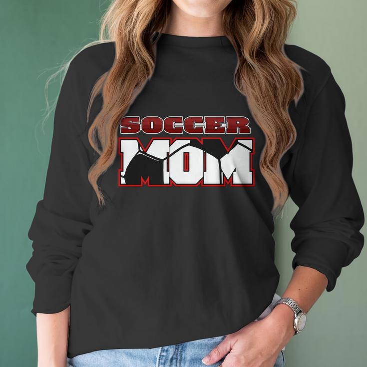 Soccer Mom Logo Women Long Sleeve Tshirt