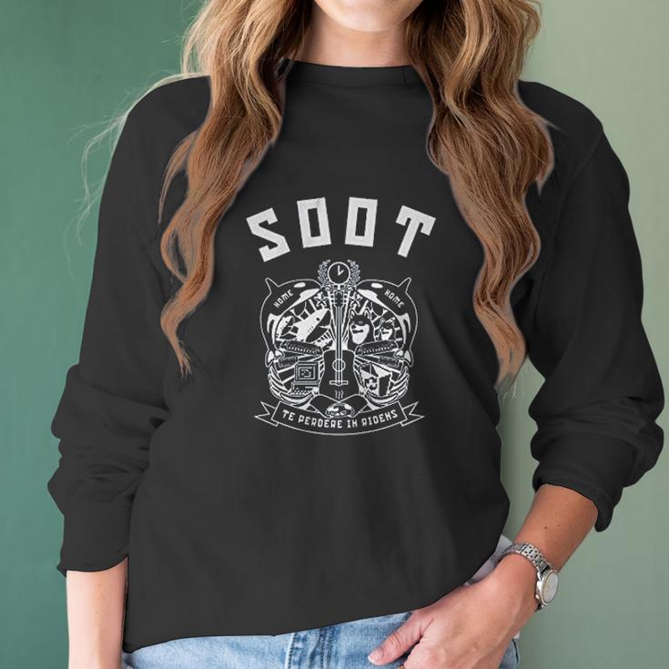 Soot Colleg Men Women Kid Youth Women Long Sleeve Tshirt