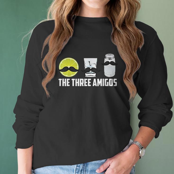 The Three Amigos Cool How To Drink Tequila Women Long Sleeve Tshirt