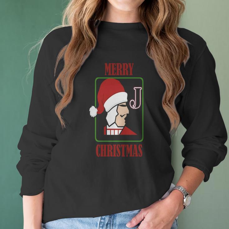 Twin Peaks One Eye Jacks Christmas Women Long Sleeve Tshirt