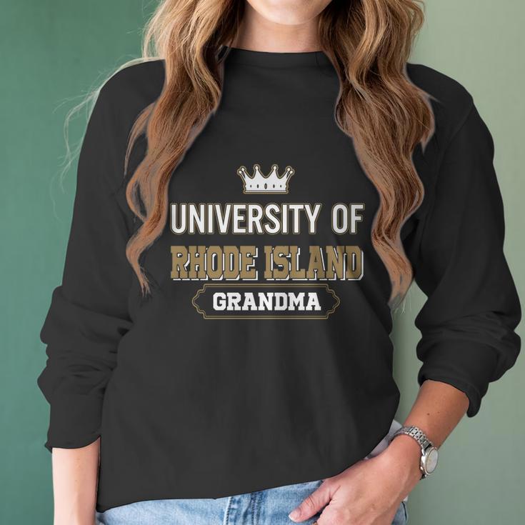 University Of Rhode Island Grandma Great Gift For Grandparents Women Long Sleeve Tshirt