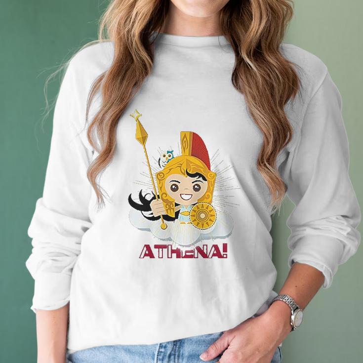 Athena Greek Mythology Goddess Women Long Sleeve Tshirt