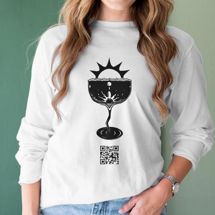 Divine Wine Women Long Sleeve Tshirt