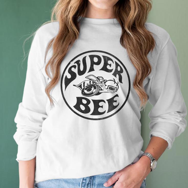 Dodge Super Bee 2 Graphic Design Printed Casual Daily Basic V2 Women Long Sleeve Tshirt