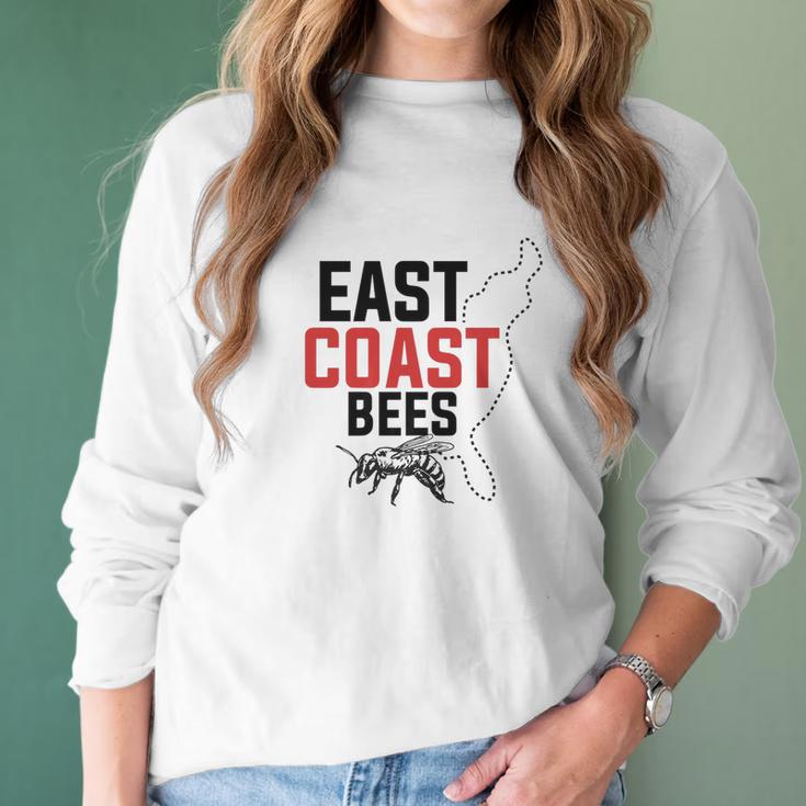 East Coast Bees Logo Women Long Sleeve Tshirt