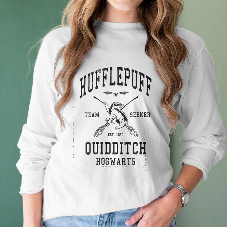 Womens Hufflepuff Team Seeker Hogwarts Women Long Sleeve Tshirt