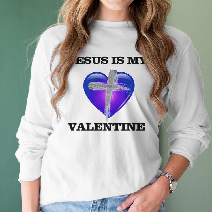 Jesus Is My Ash Wednesday Valentine Women Long Sleeve Tshirt