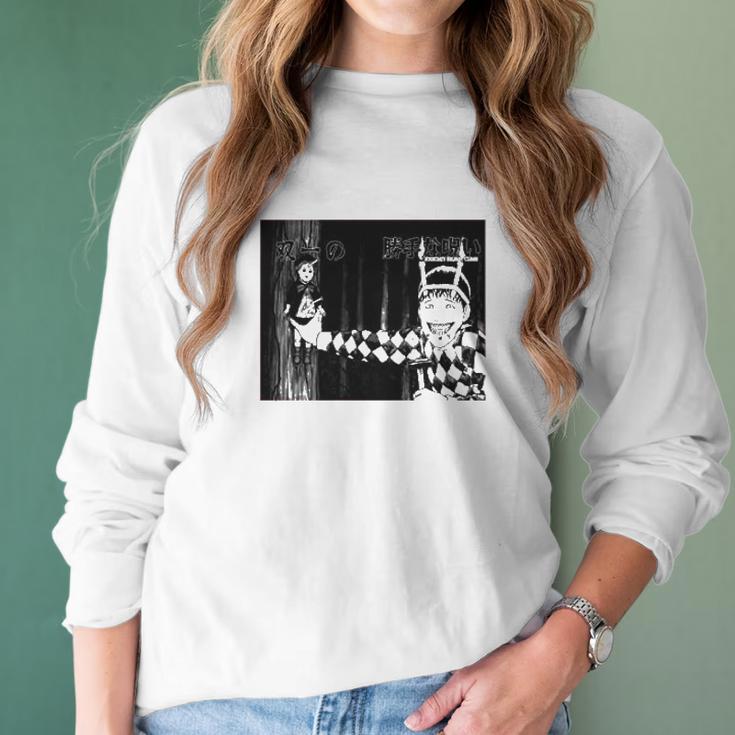 Junji Ito Haunted House Manga Women Long Sleeve Tshirt