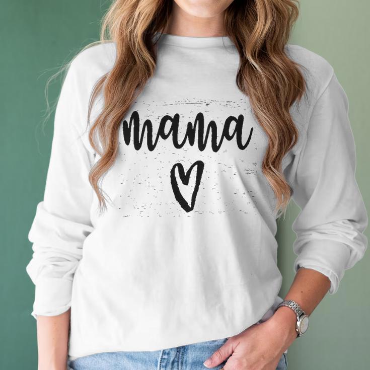 Kiddad Mama Women Long Sleeve Tshirt